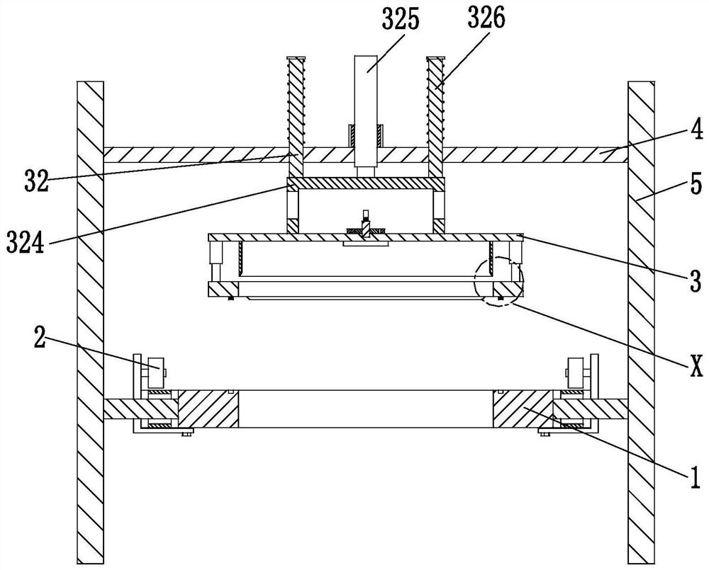 Metal packaging tin forming machining machine and machining method