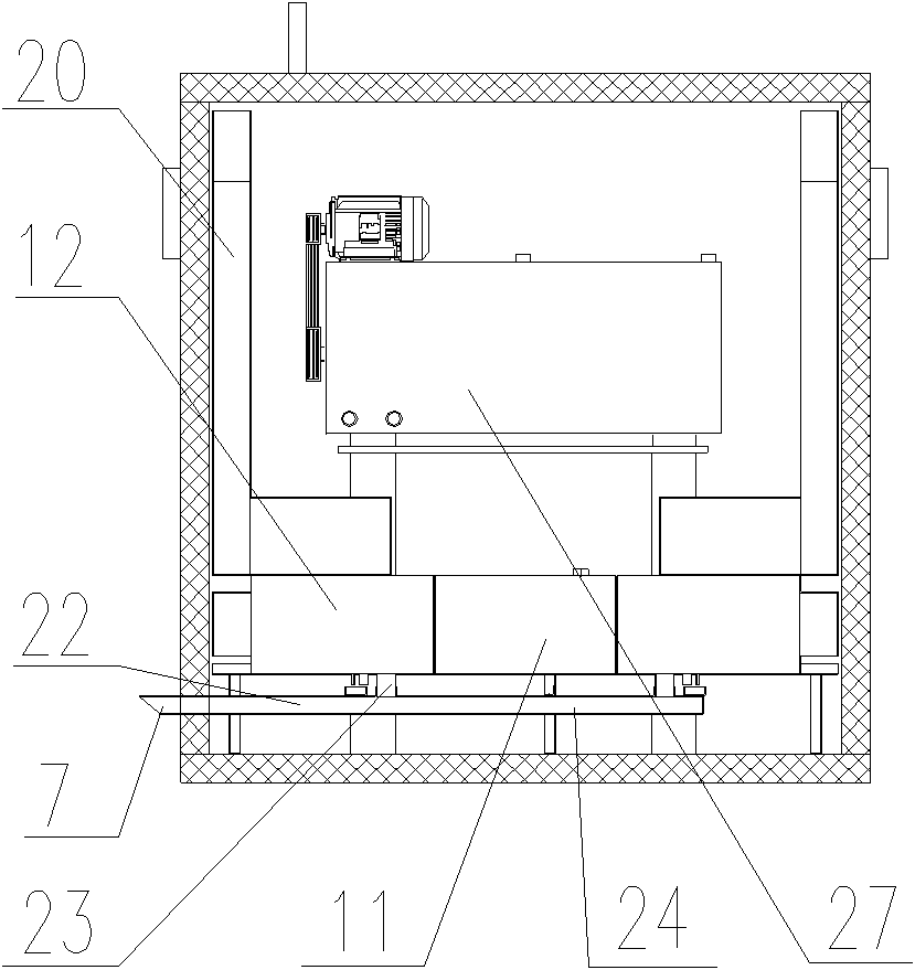 Test cabin for extreme high and low-temperature environments