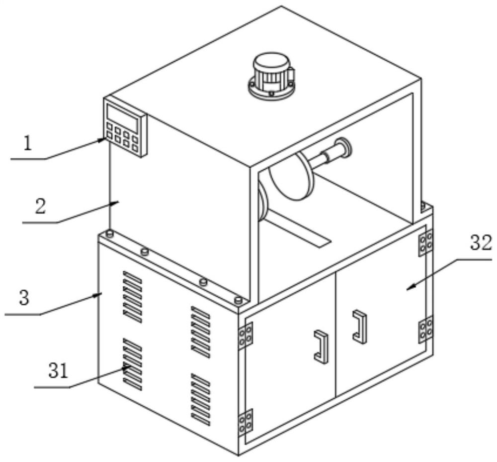 Grinding and polishing device and method based on glass machining