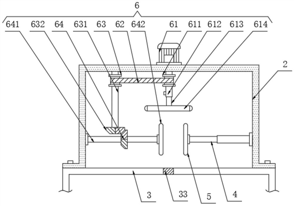 Grinding and polishing device and method based on glass machining