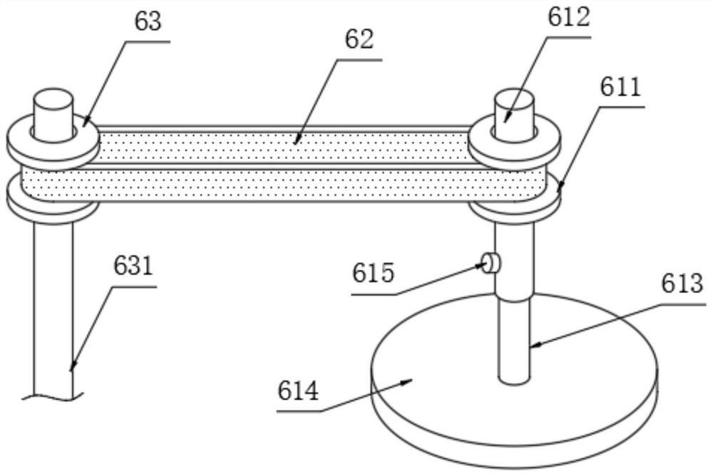 Grinding and polishing device and method based on glass machining