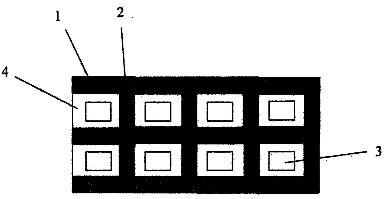 Double-glass assembly and battery piece arrangement structure