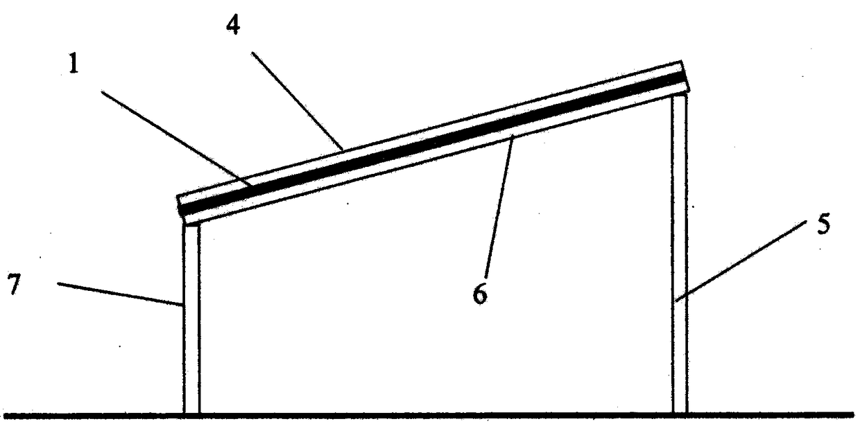 Double-glass assembly and battery piece arrangement structure