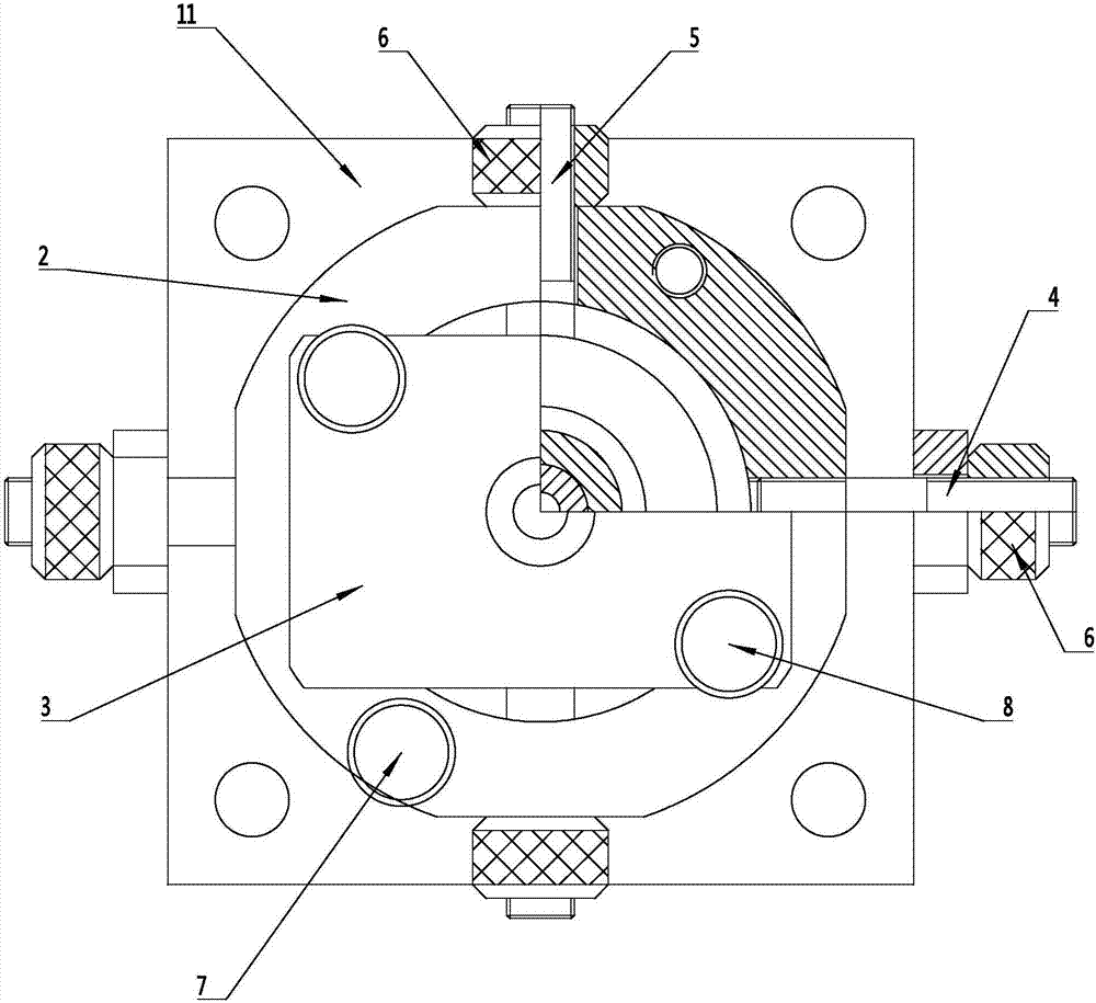 Adjustable wire-drawing die box