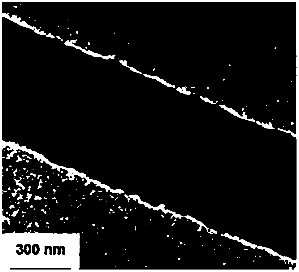 Porous nano fiber material, preparation method thereof and application of porous nano fiber material in monitoring nitrobenzene in chemical wastewater