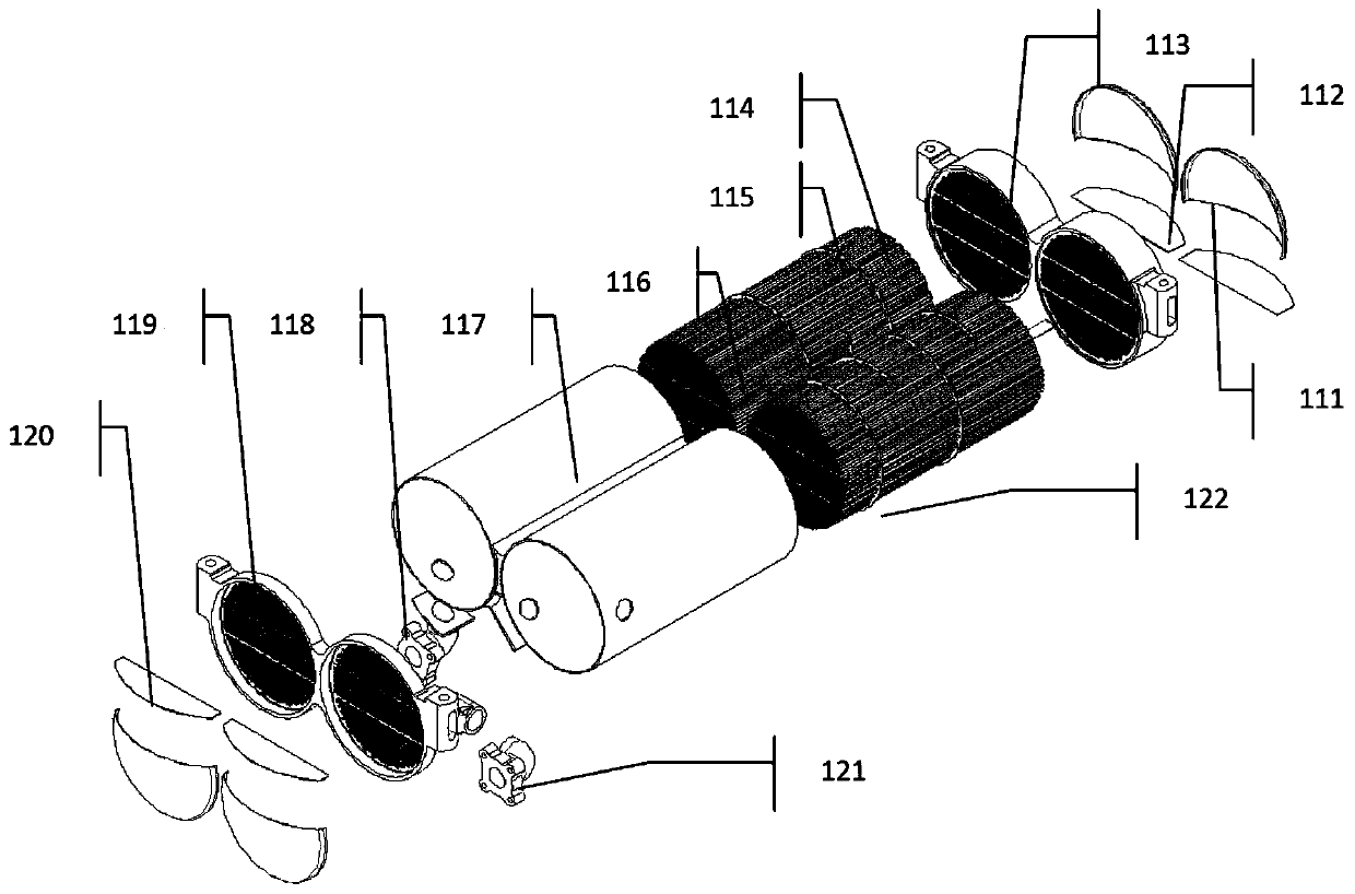 Aero-engine high-pressure fuel and grease heat radiator