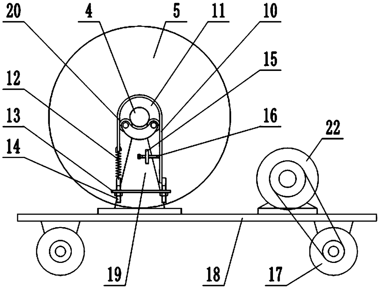 Tunnel drainpipe heating cables laying vehicle employing Internet supervision