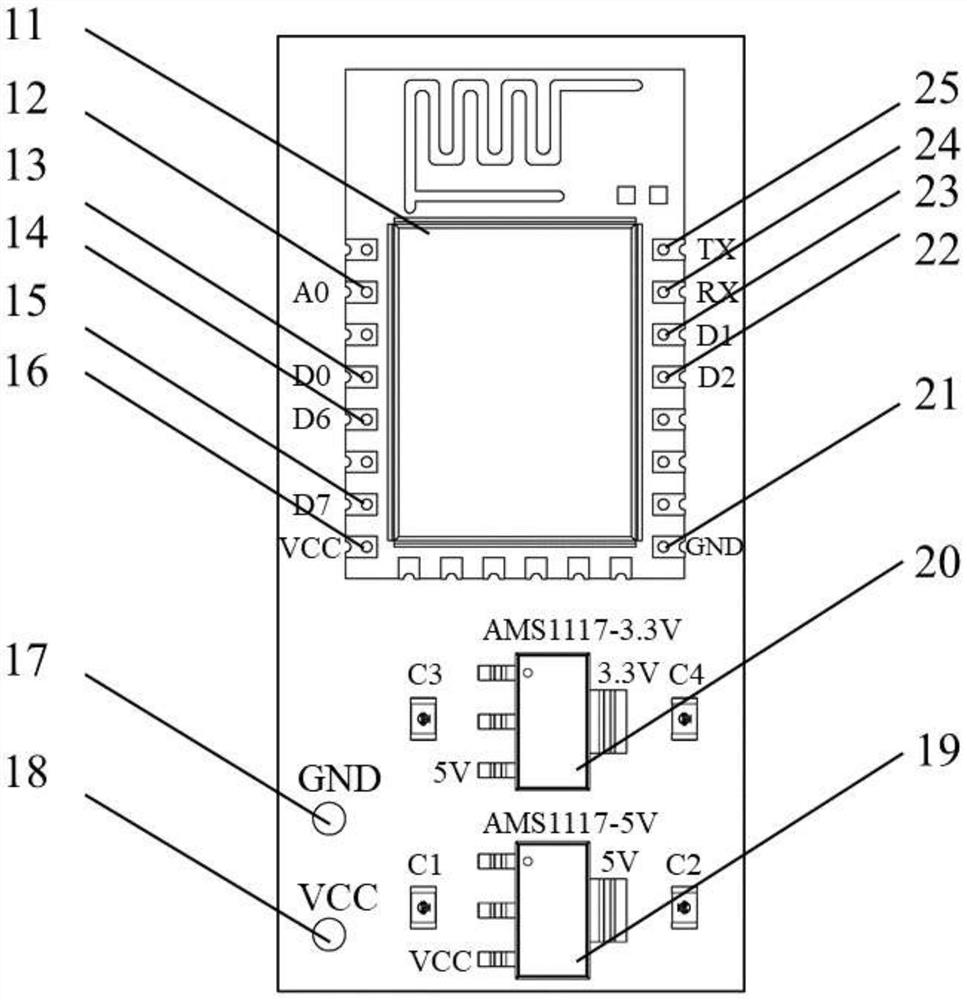 Remote fire composite detector and detection method