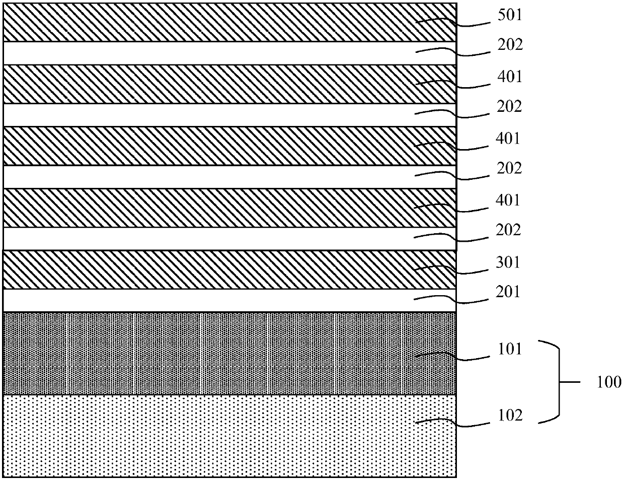 Nanotube memory structure and preparation method thereof