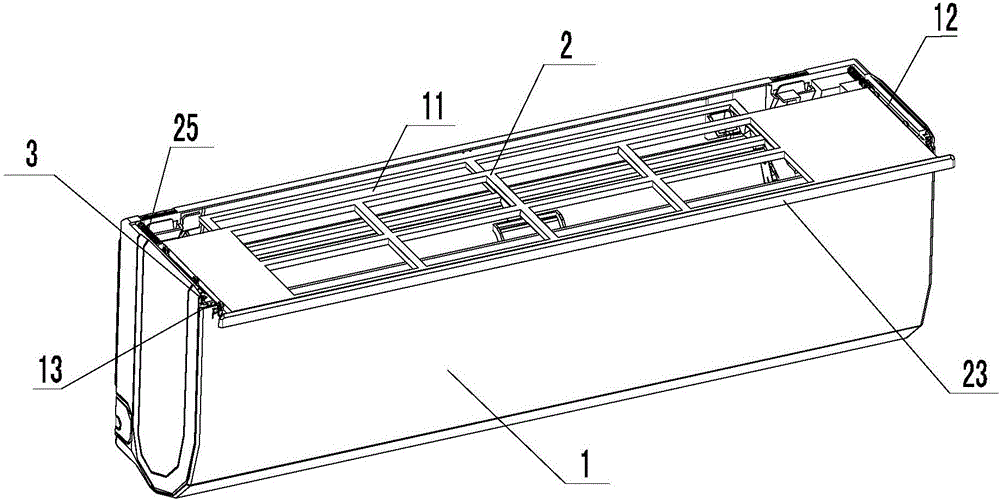 Filter screen device and air conditioner