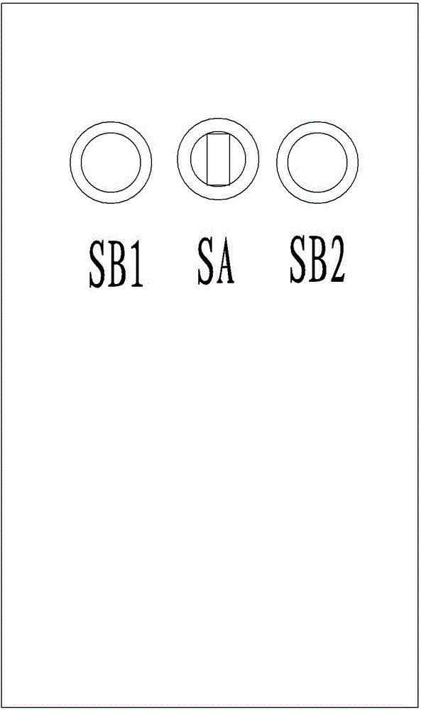 Method for controlling motor through contactless switch