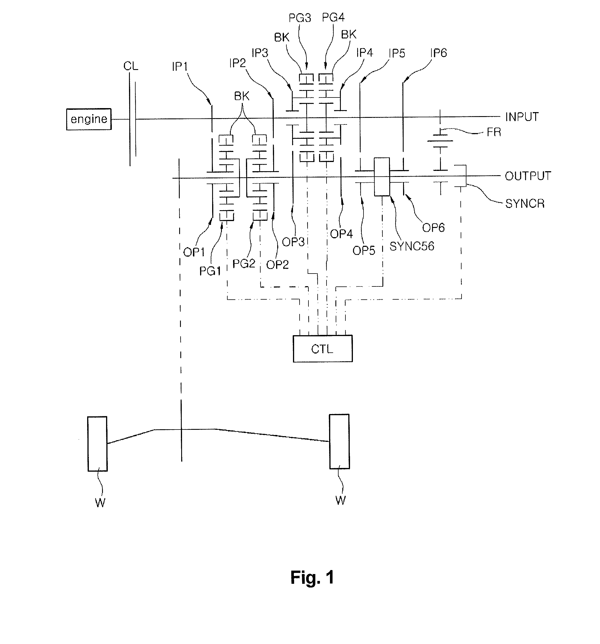 Automated manual transmission for vehicle