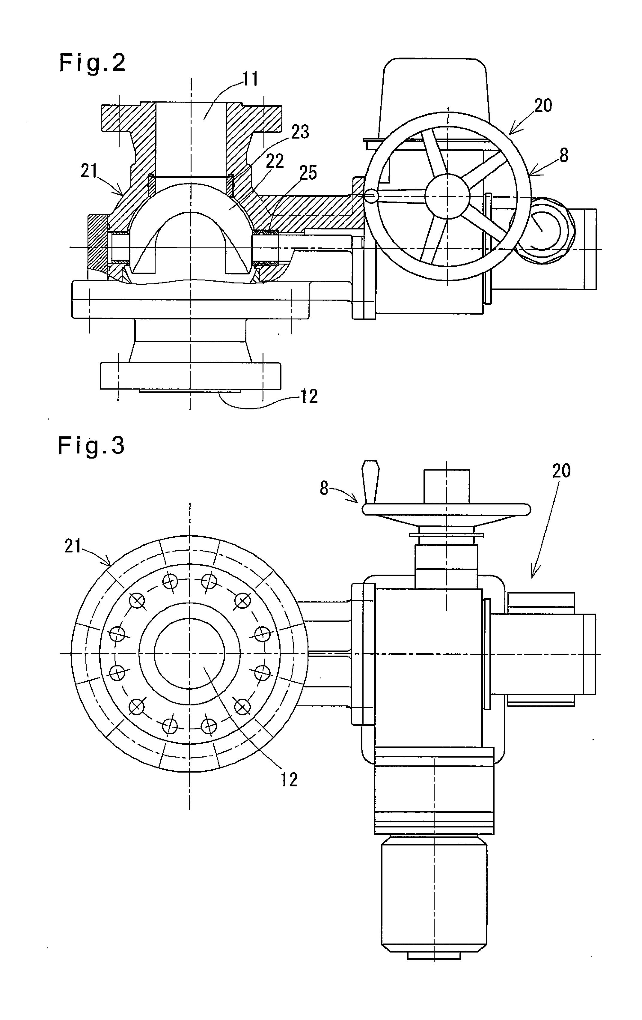 Valve for powder