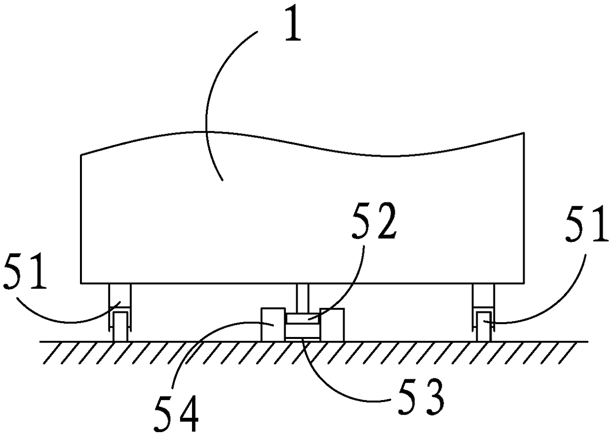 Method for debugging ironing board assembly of elastic thread ironing mechanism