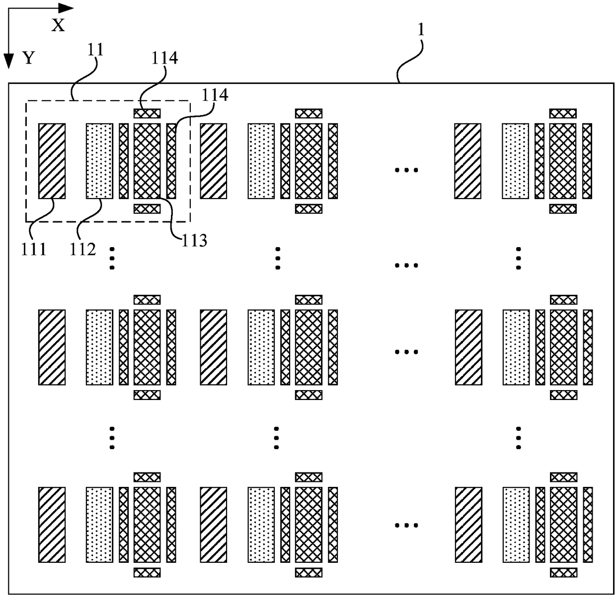 Display panel, pixel driving method thereof, display device and mask plate