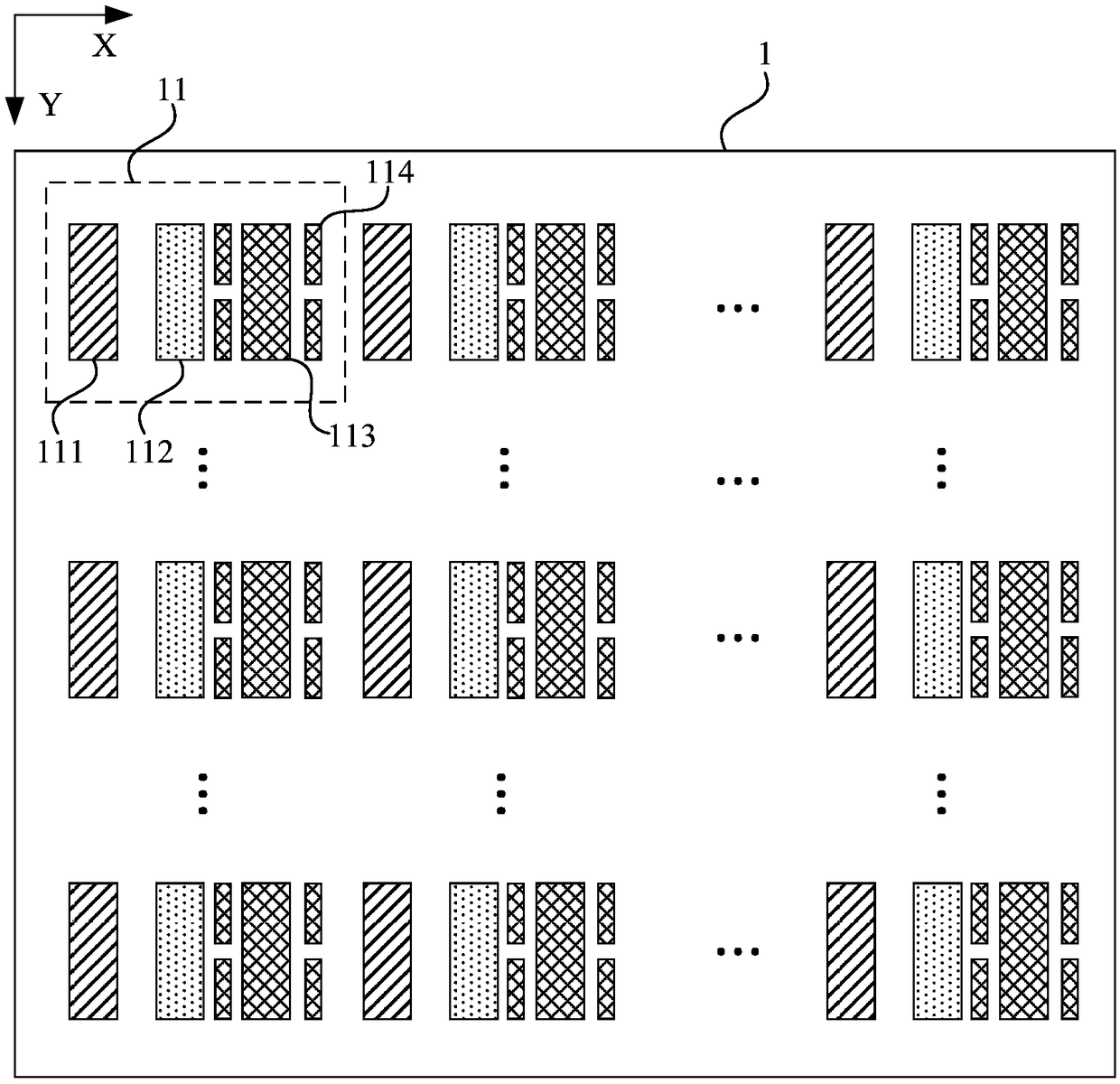 Display panel, pixel driving method thereof, display device and mask plate