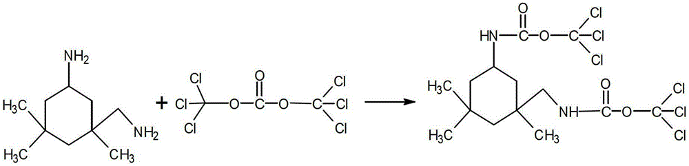 Synthetic method of isophorone diisocyanate