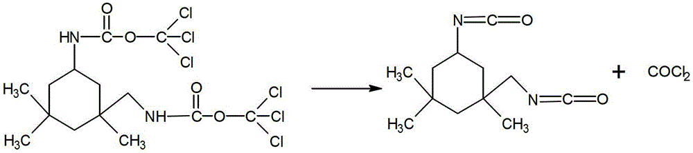 Synthetic method of isophorone diisocyanate