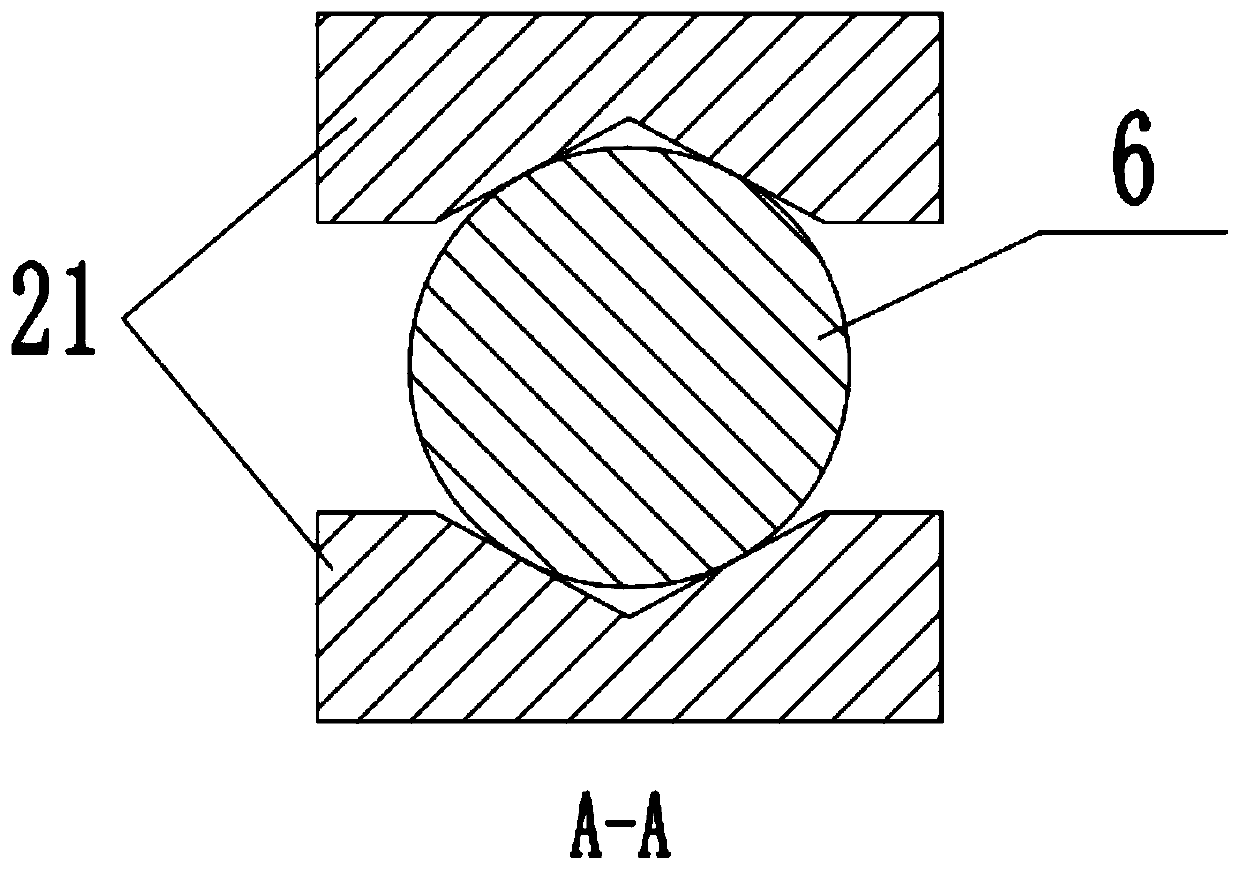 Shaft-type workpiece measuring robot and measuring method