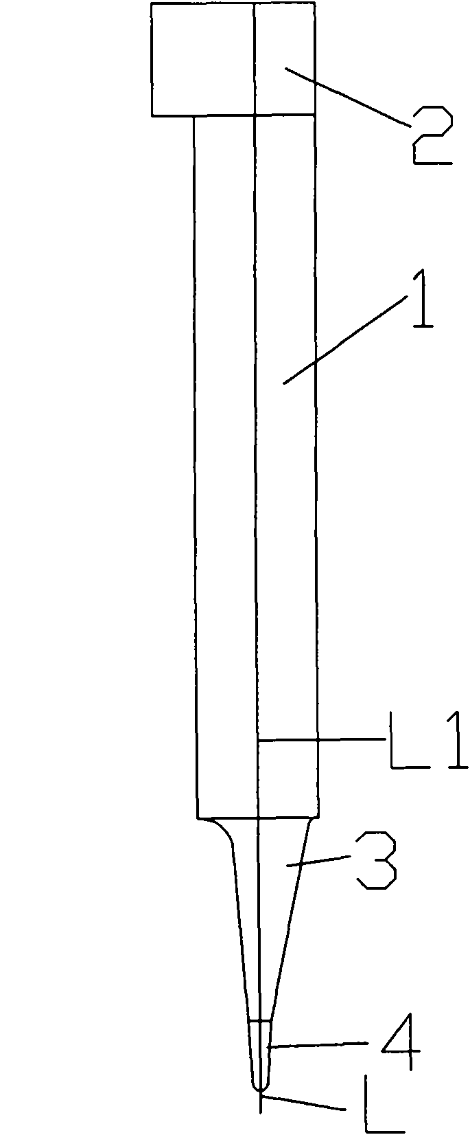 Insert mold structure for shower head