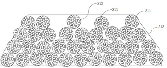 Diaphragm with excellent cohesiveness and air permeability and preparation method thereof