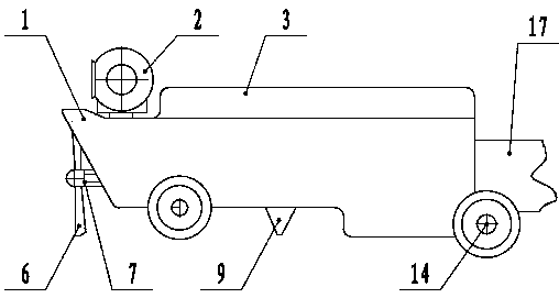 Ground sewer detecting and clearing robot