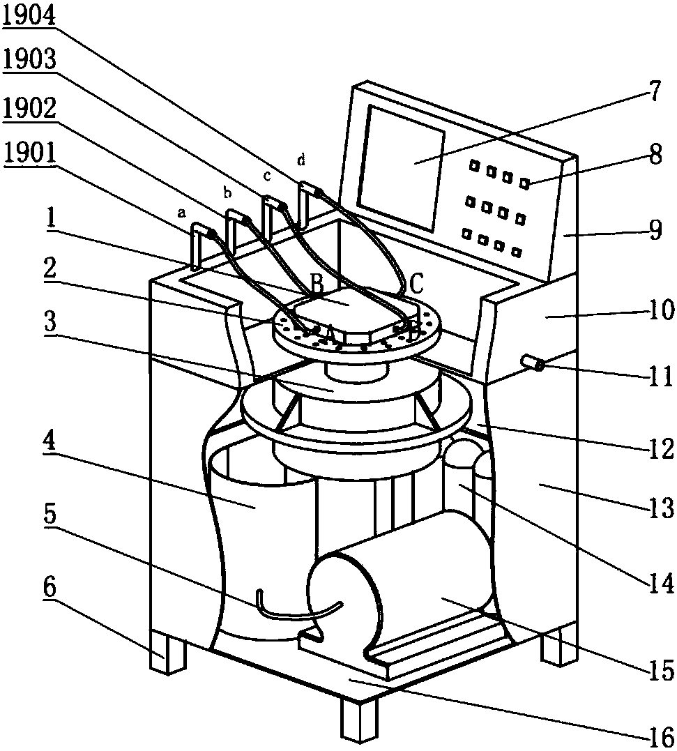 Automatic cleaning device for 3D printing cold plate runner