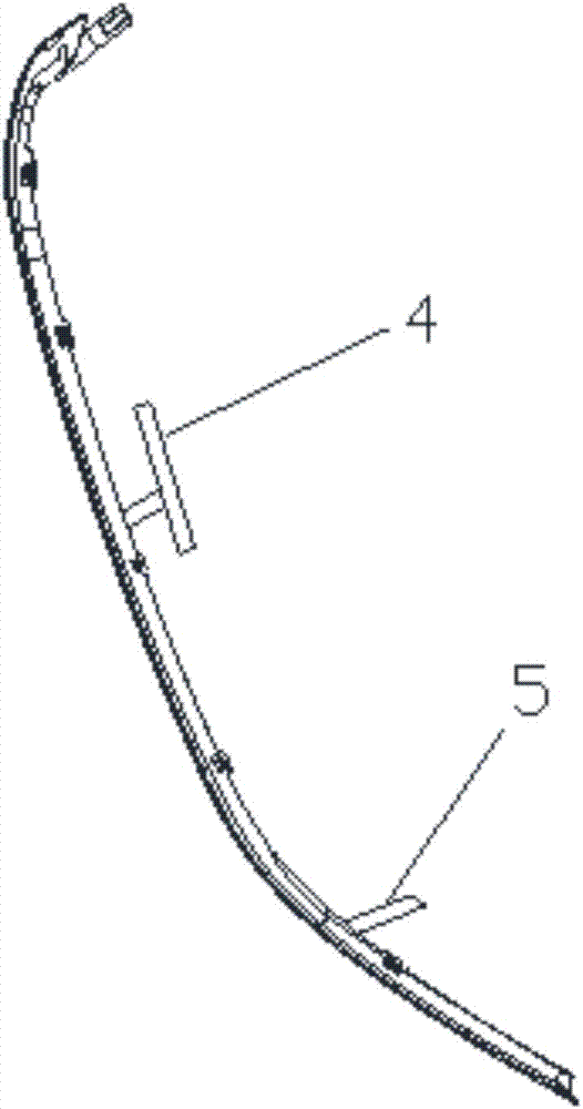 Car LENS light guide strip