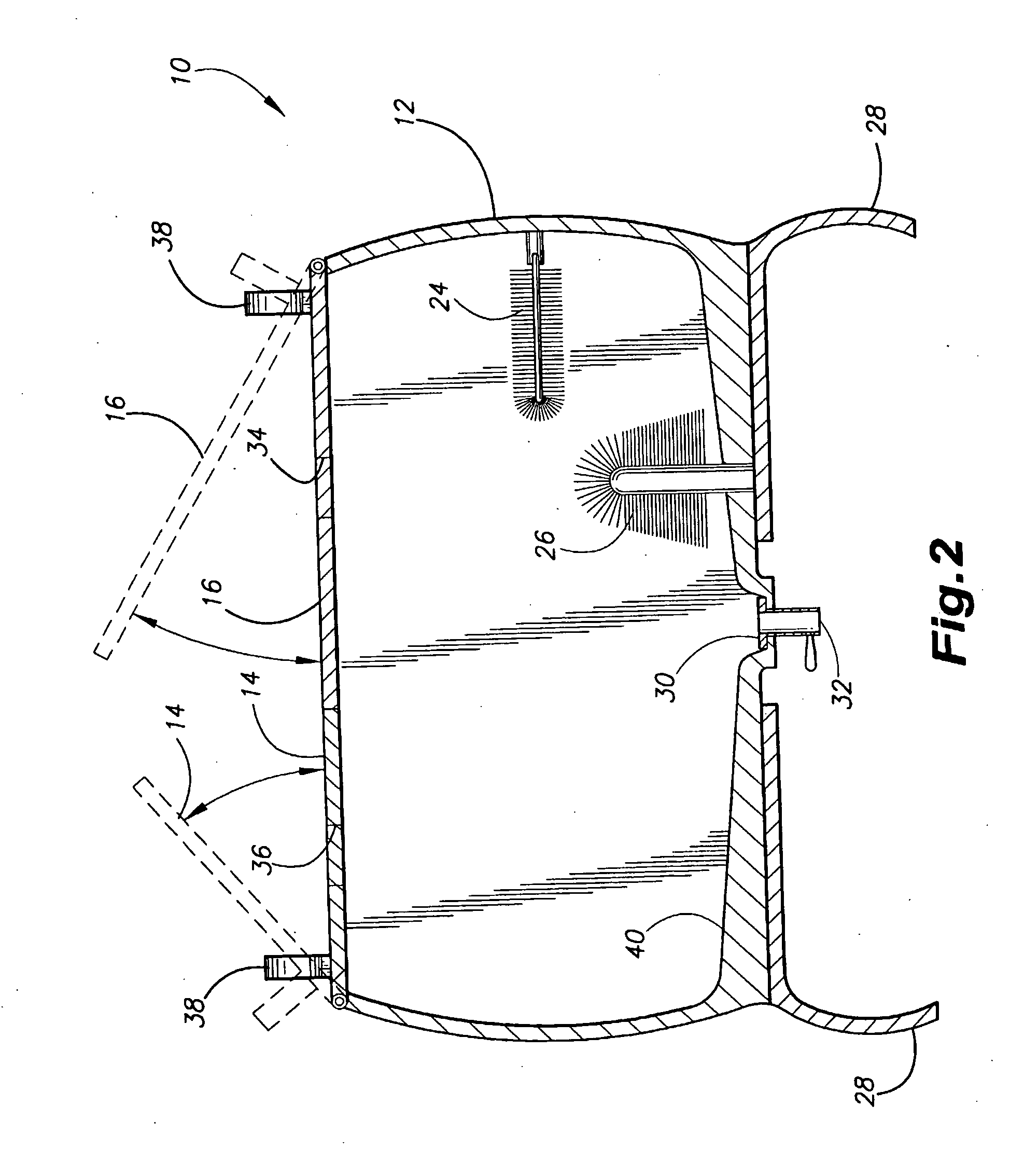 Toilet plunger cleaning receptacle