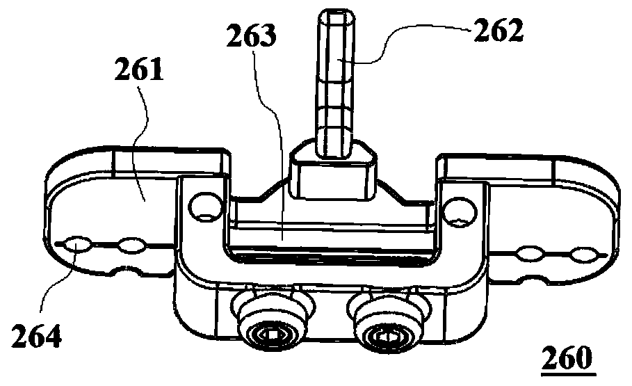 Measuring method for inclination angle of lower limb lateral force line based on single navigation module