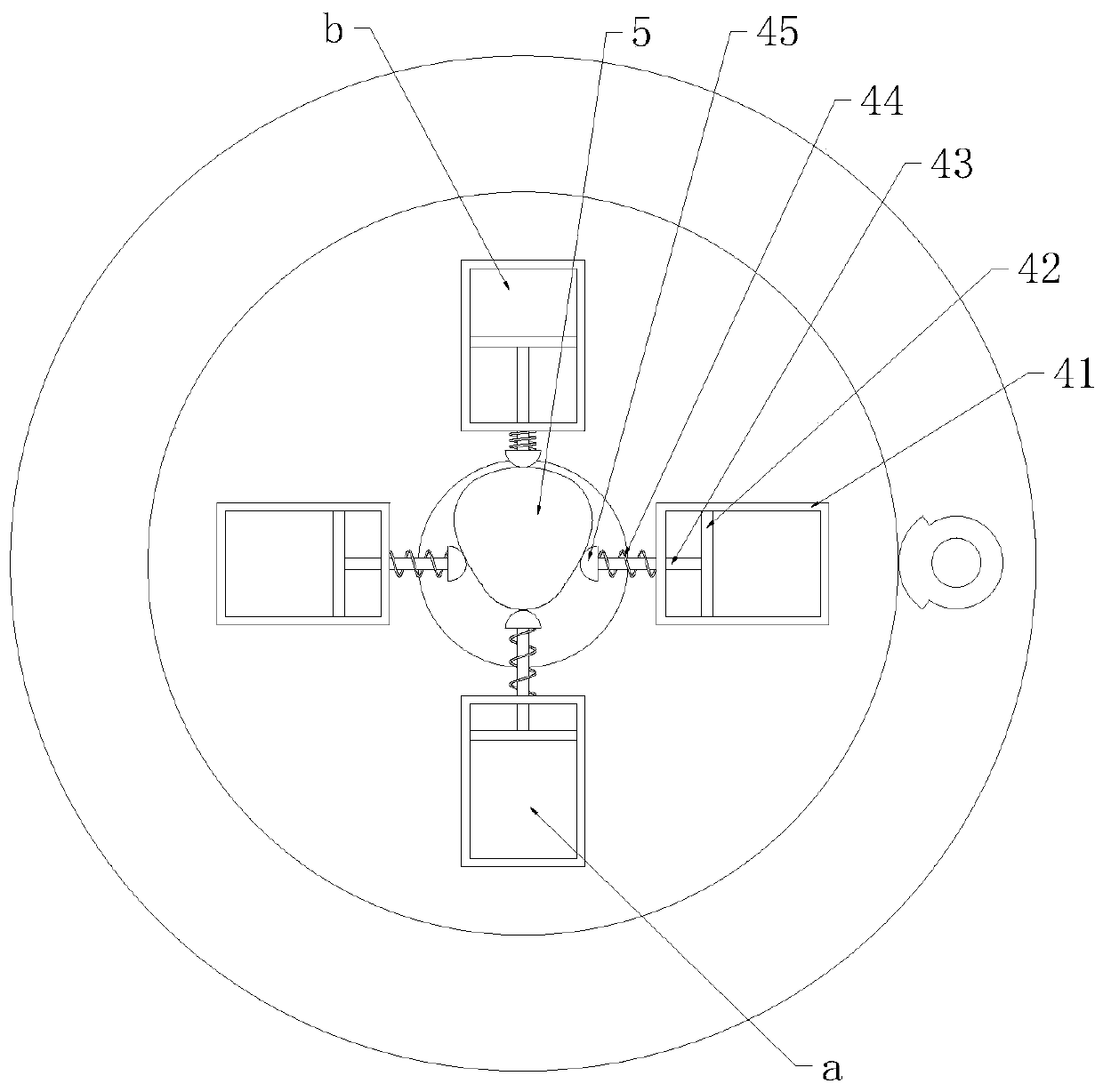 Semi-automatic spot welding machine device locating clamp