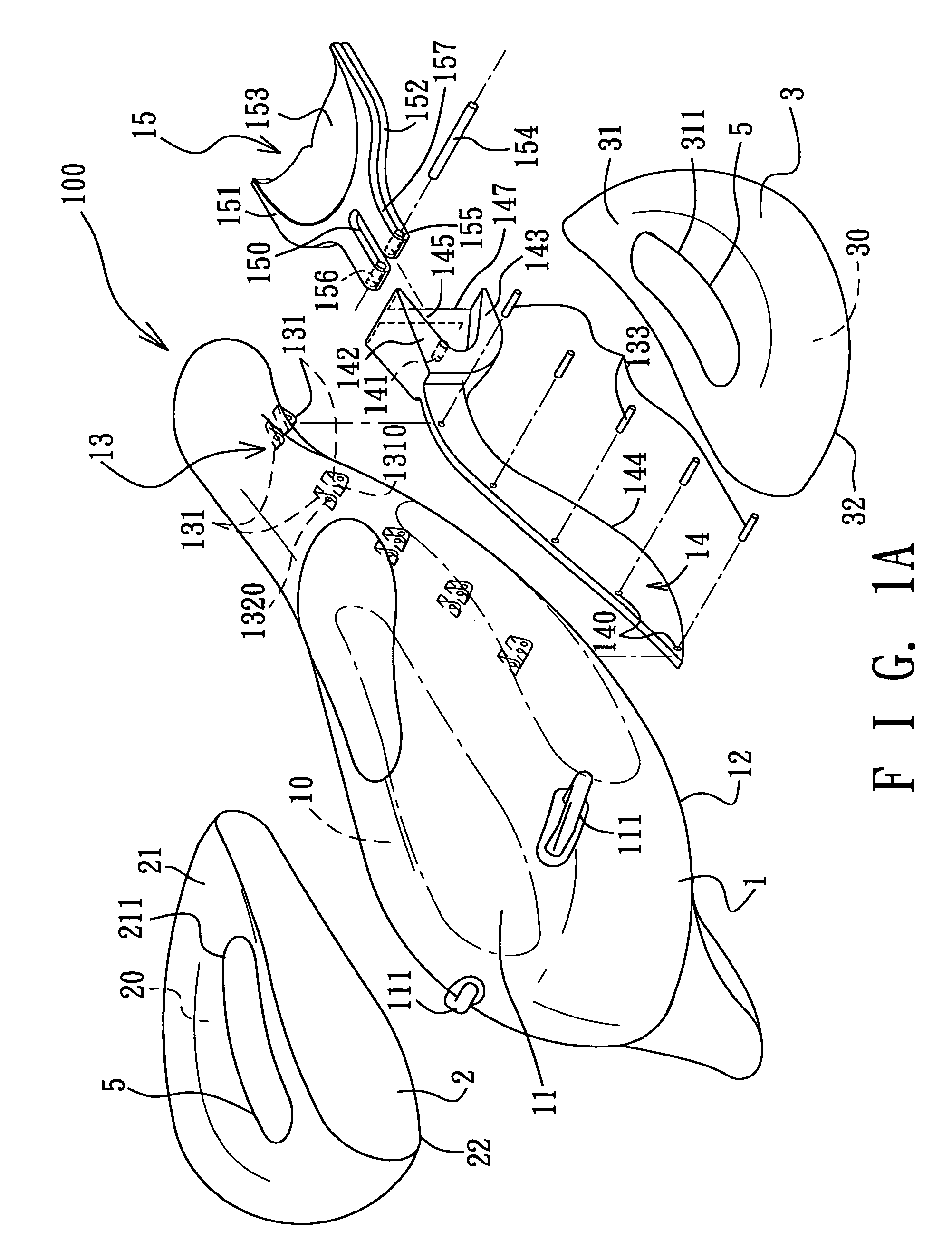 Inflatable floating device