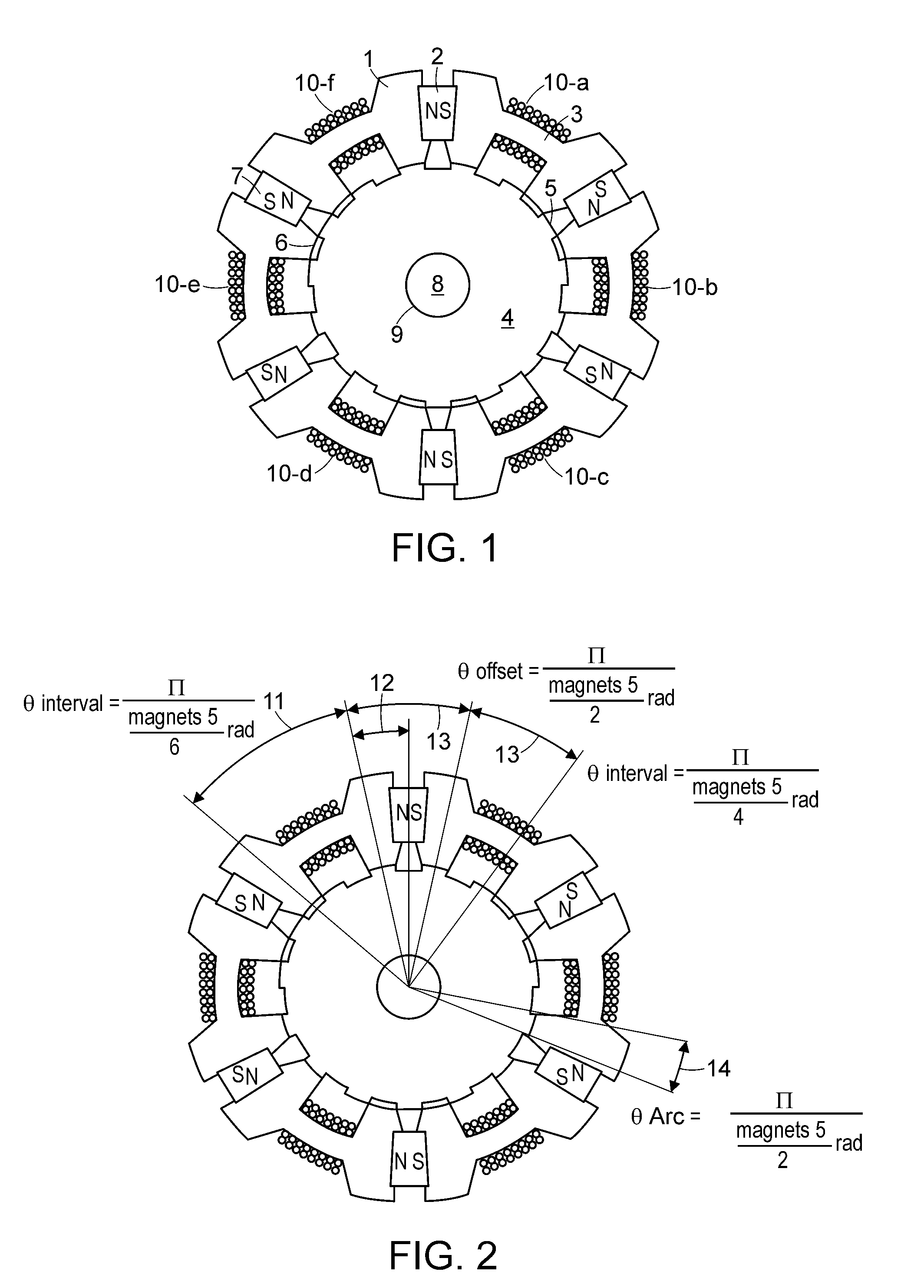 Permanent magnet electro-mechanical device providing motor/generator functions