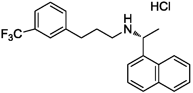 Chemical-enzyme method used for synthesis of cinacalcet