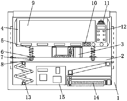 Beidou navigation-based vehicle navigation device