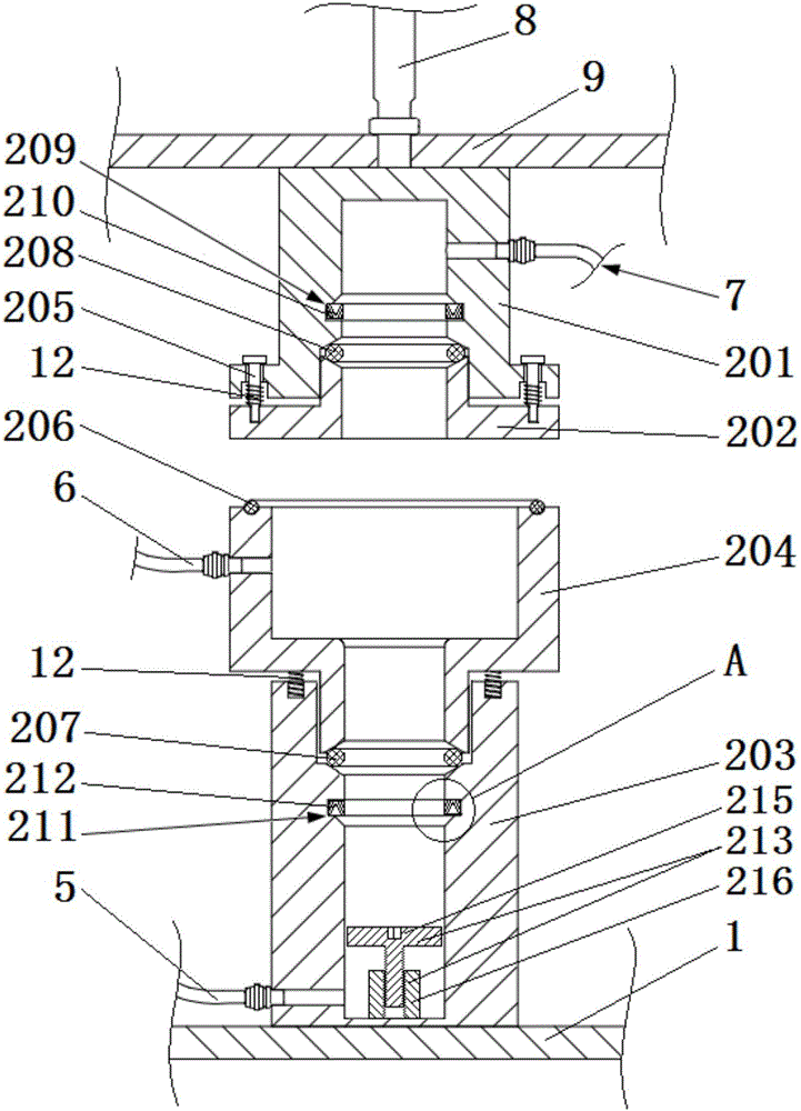 Equipment for automatically detecting steel-plastic adapter