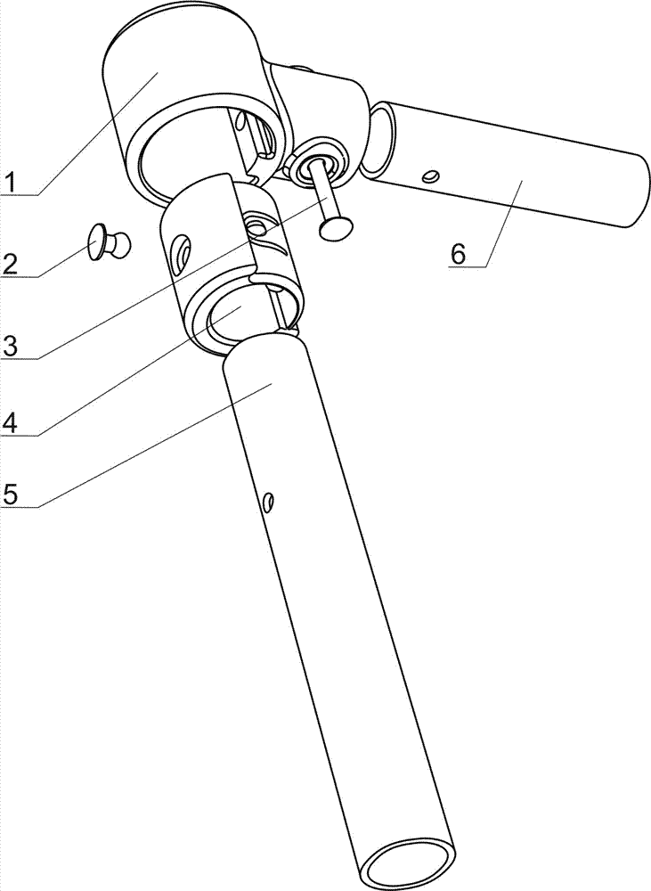 Pipe fitting rotating device