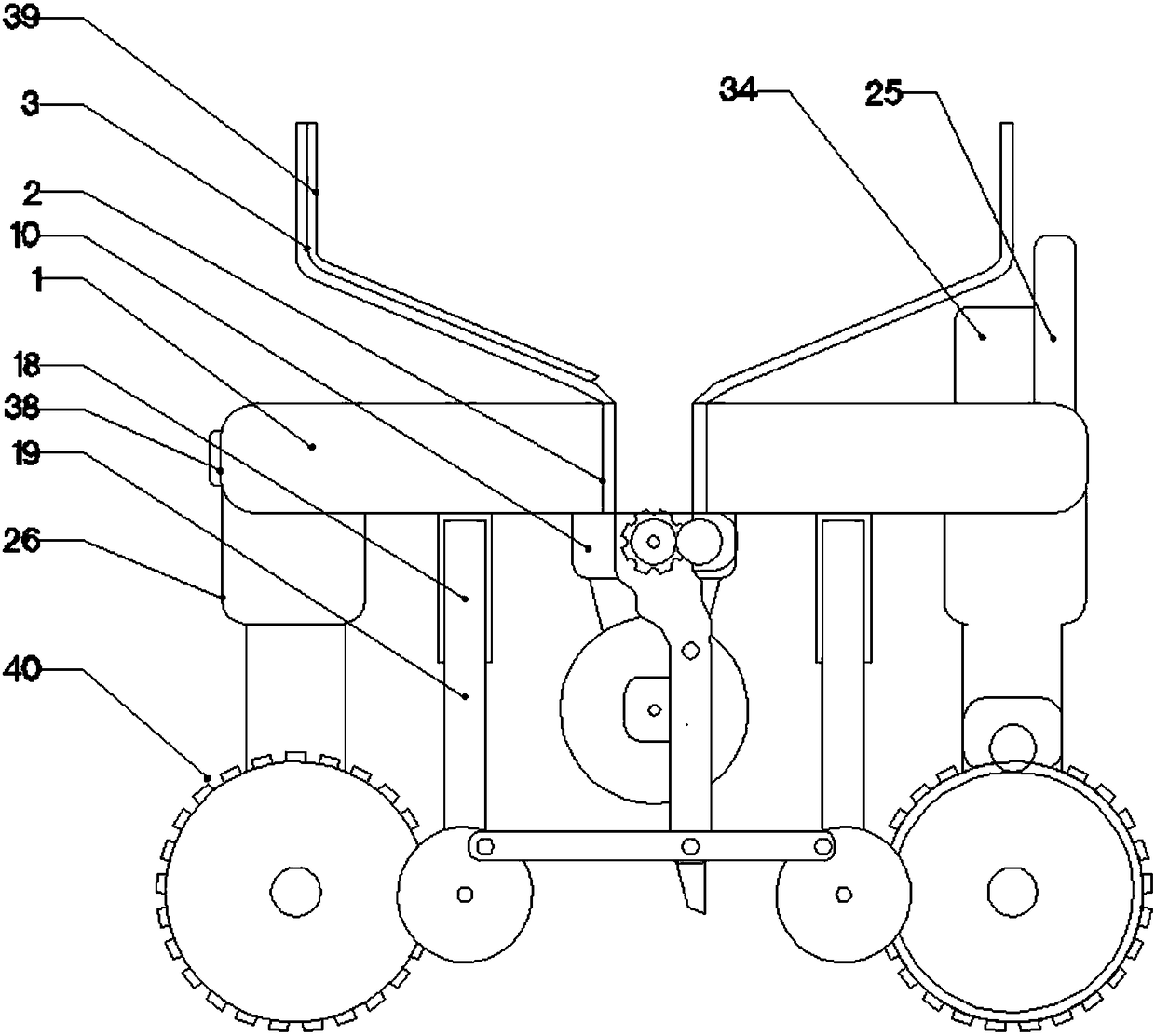 Small-sized seeder capable of accurately controlling depth of seeding