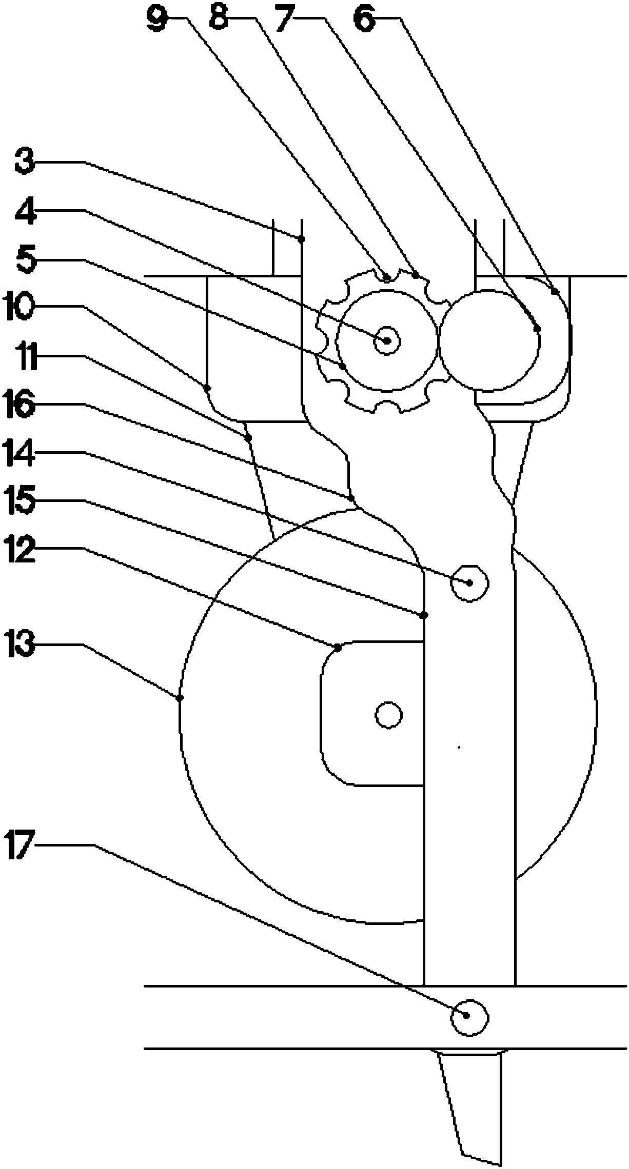 Small-sized seeder capable of accurately controlling depth of seeding