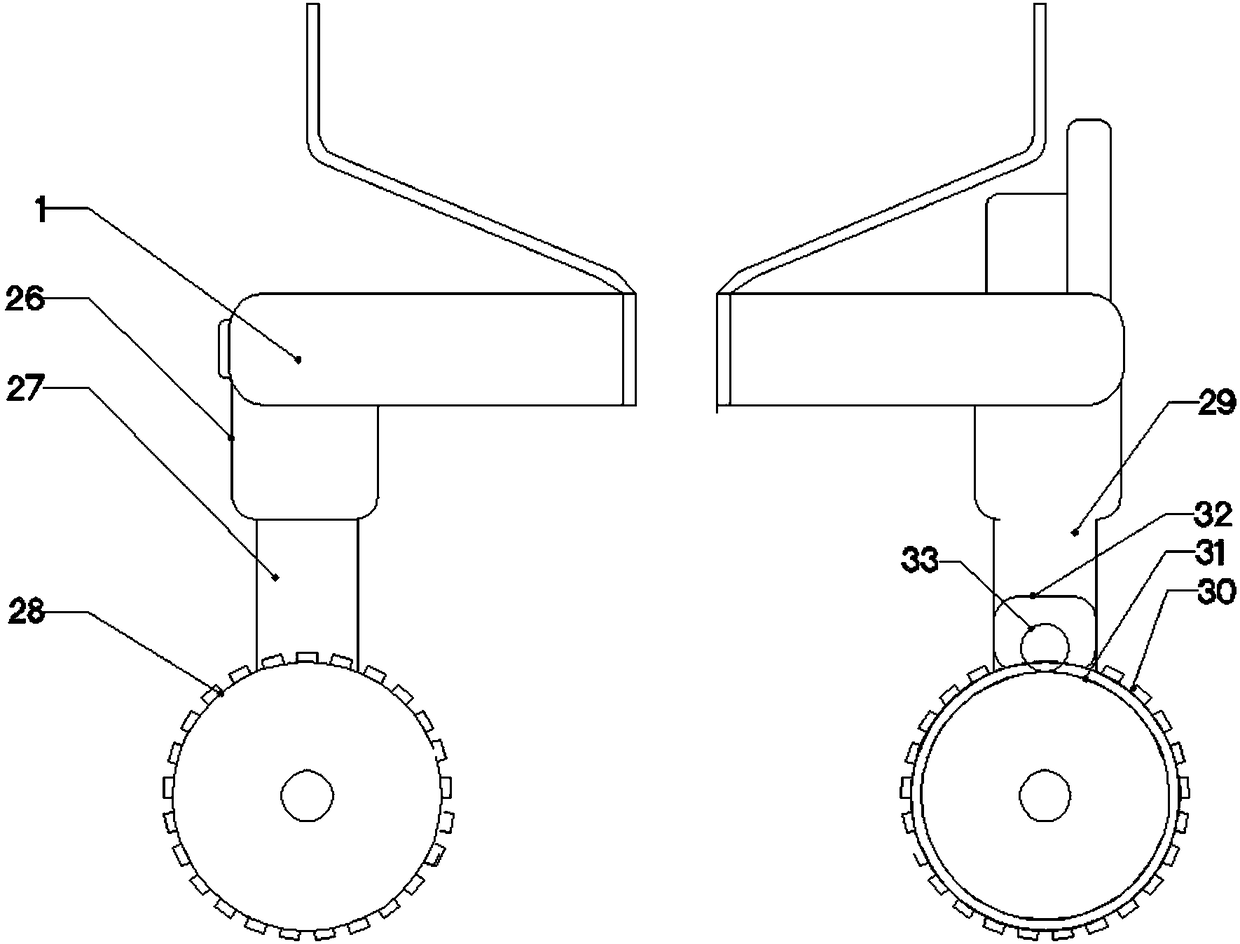 Small-sized seeder capable of accurately controlling depth of seeding