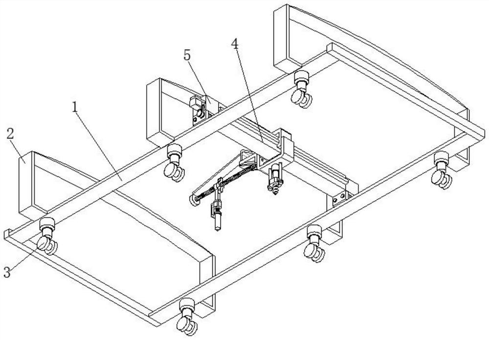 Embedded positioning device for constructional engineering