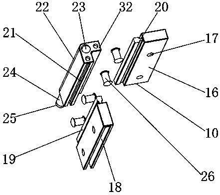 Repeated recycling type detachable macromolecule transferring pallet