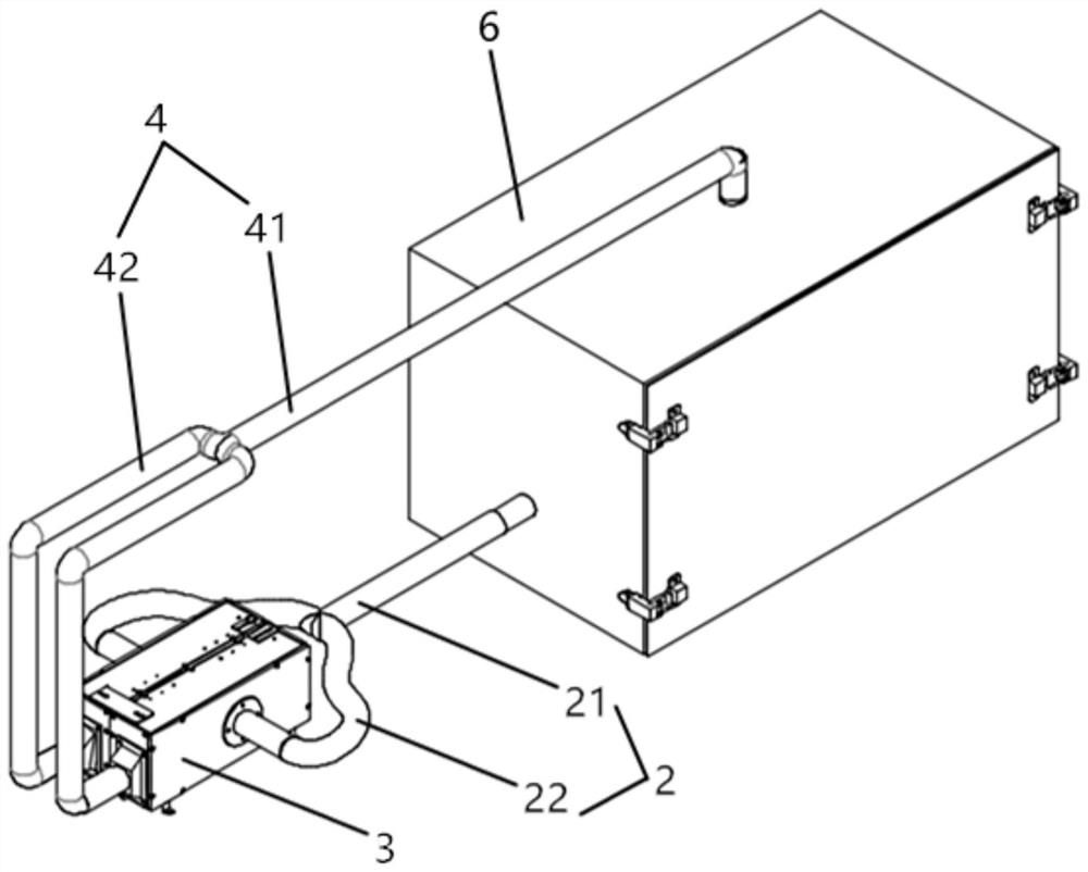 Non-contact dust removal equipment, system and method