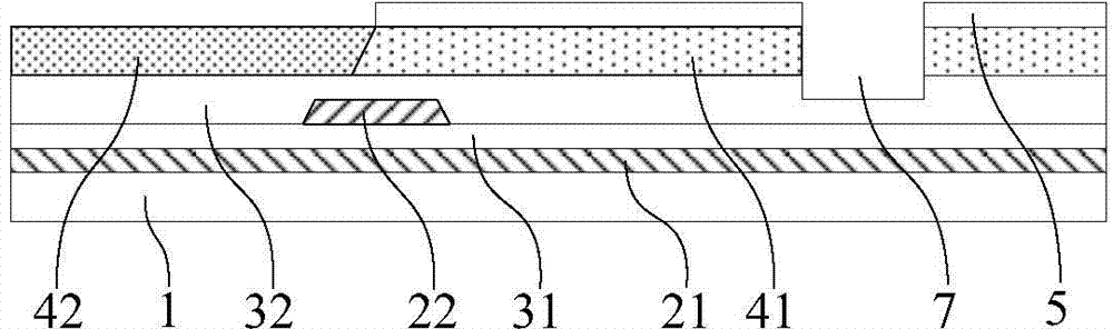 Long-line repair method of COA array substrate