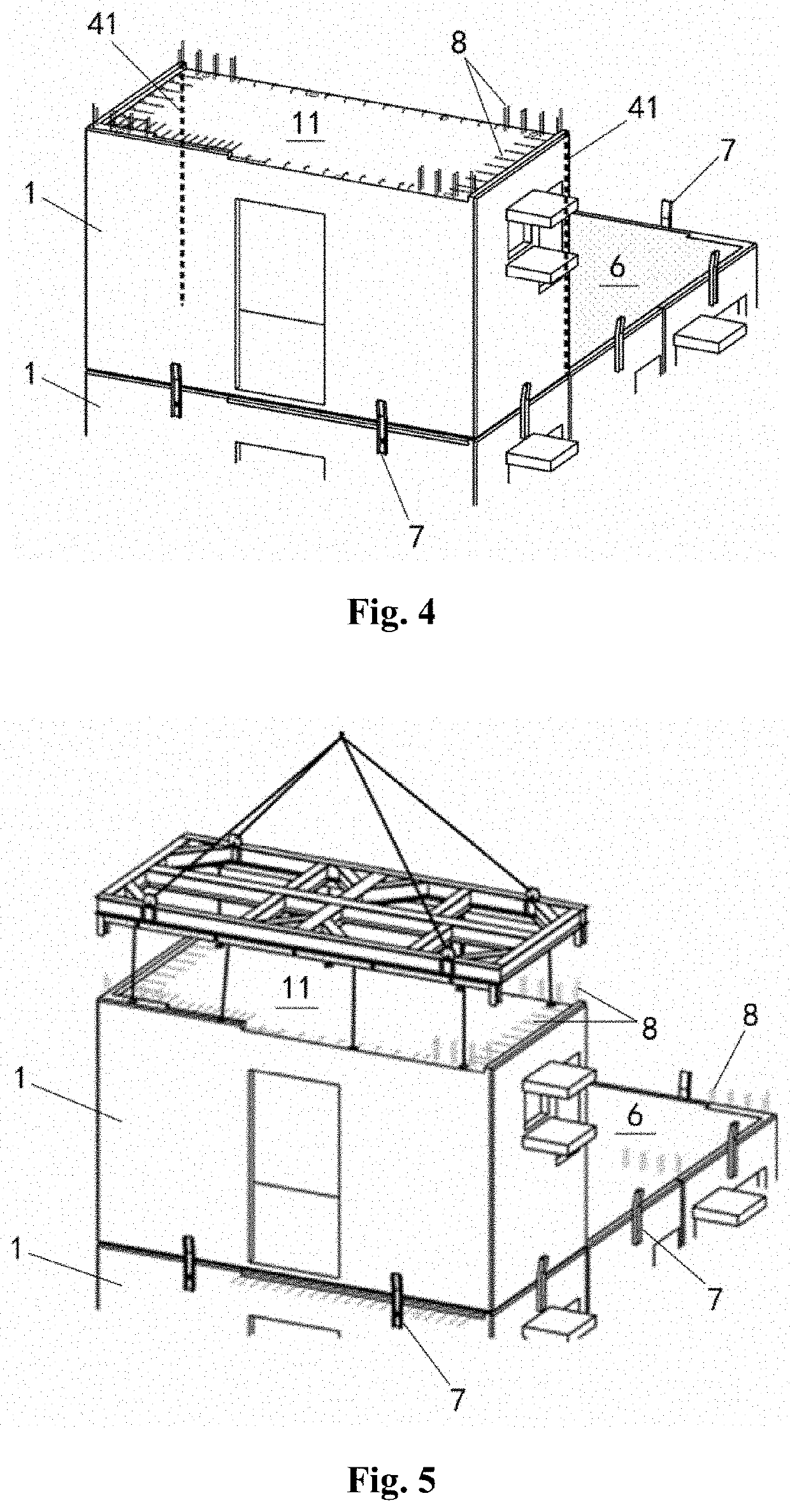 Modular Integrated Building and Construction Method Thereof