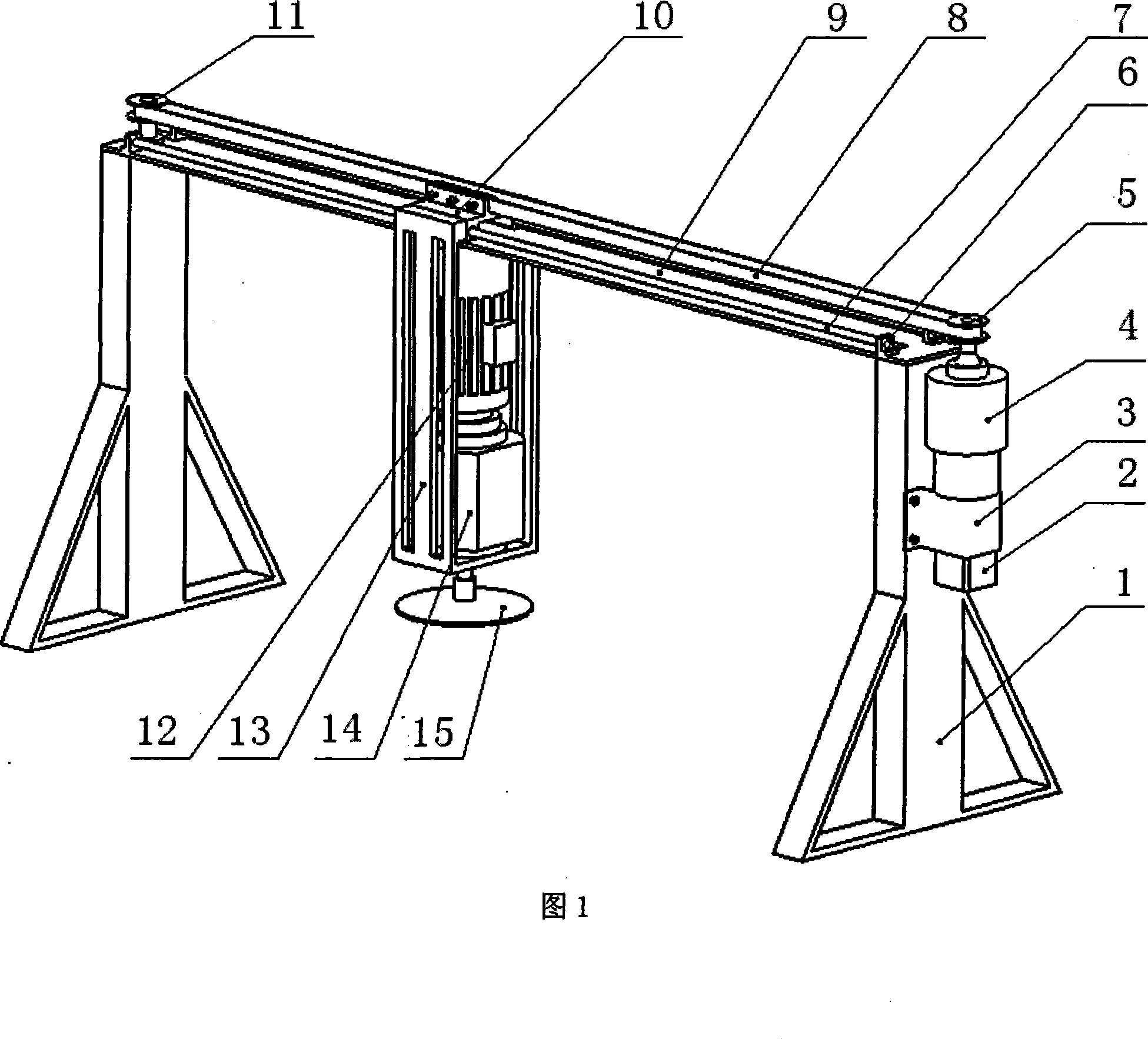 Sandwich board surface rubbing device