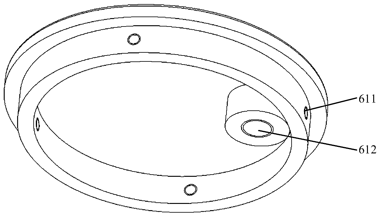 Impact-reducing support structure suitable for single machine with small heat conduction amount requirement on spacecraft