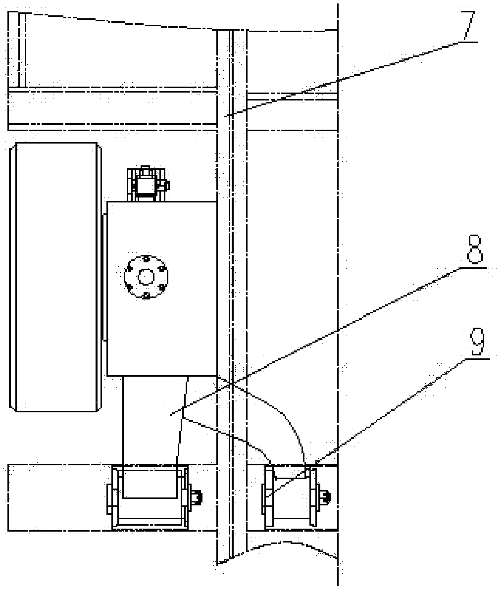 Double-damping single trailing arm independent suspension