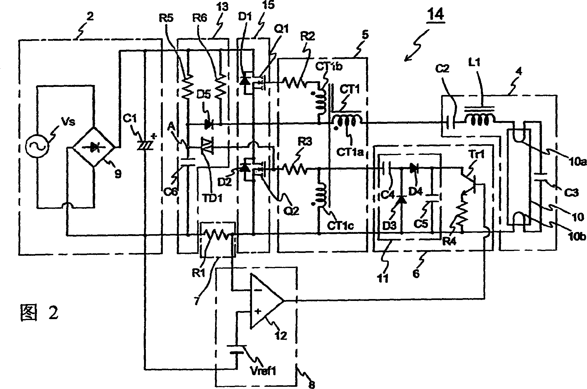 Discharge lamp igniting device and light appliance