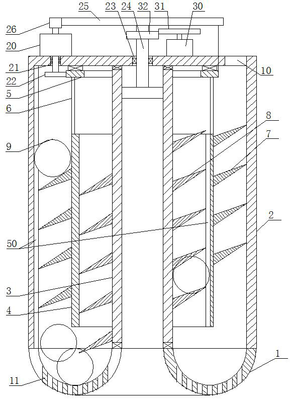 Catalyst extrusion molding machine convenient to maintain